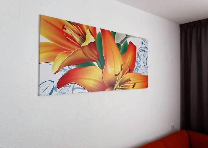 Palm Garden In Front Of The 아파트 모로델제블