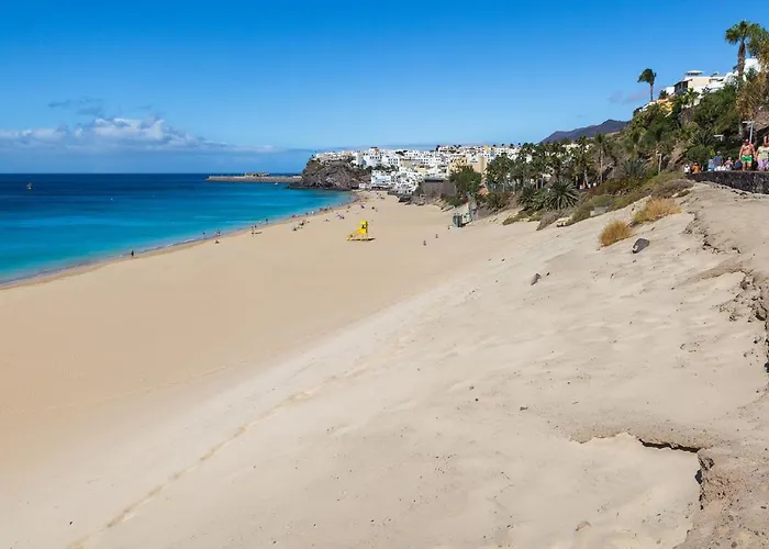 Palm Garden In Front Of The * Morro Jable (Fuerteventura)
